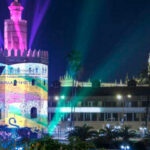 Recreación de cómo será el Mapping en la Torre del Oro de Sevilla el próximo 17 de Octubre | Sevilla con los peques