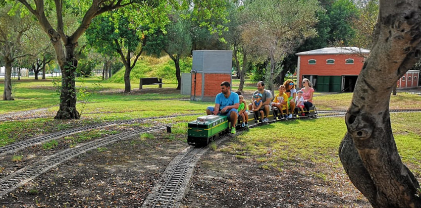 Ferrocarril del Alamillo | Sevilla con los Peques