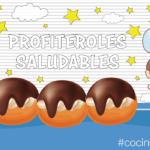 Receta de Profiteroles de nata y chocolate para cocinar con los peques