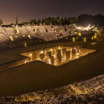 Visitas nocturnas gratuitas al anfiteatro de Itálica | Sevilla con los peques