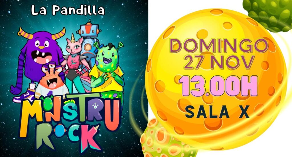 Carte de Monstrurock  | Sevilla con los peques 