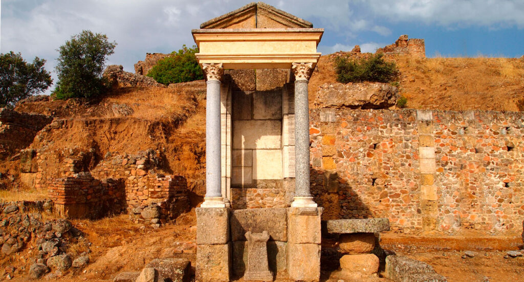 Aedicula de Mercurio. Templete dedicado a Mercurio, Dios del Comercio | Sevilla con los peques