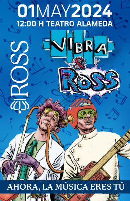 Banner del espectáculo Vibrato de la Ross | Sevilla con los peques 